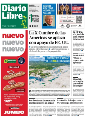 Cover of Diario Libre (Republica Dominicana)