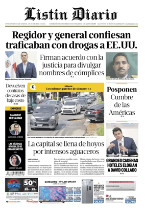 Cover of Listin Diario