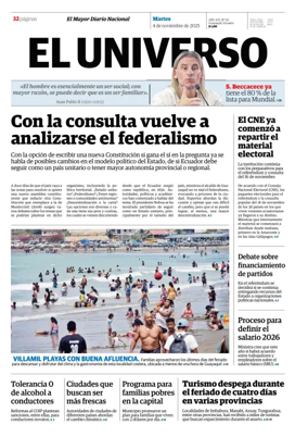 Cover of El Universo