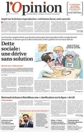 Cover of L'Opinion