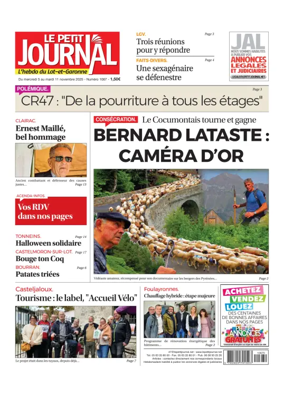 Cover of Le Petit Journal - L'hebdo du Lot-et-Garonne