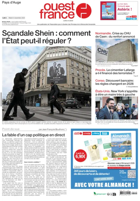 Cover of Ouest France (Pays d'Auge)