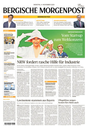 Cover of Bergische Morgenpost Wermelskirchen/Hückeswagen/Radevormwald