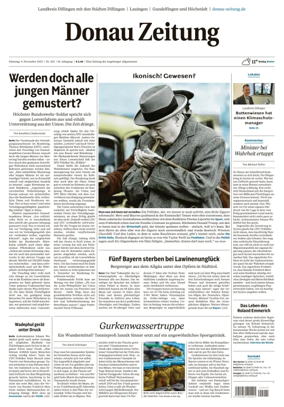 Cover of Donau Zeitung