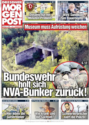 Cover of Dresdner Morgenpost