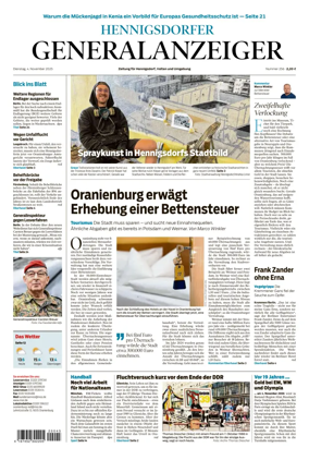 Cover of Hennigsdorfer Generalanzeiger