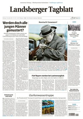Cover of Landsberger Tagblatt