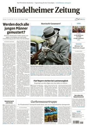 Cover of Mindelheimer Zeitung