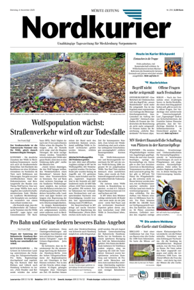 Cover of Müritz-Zeitung