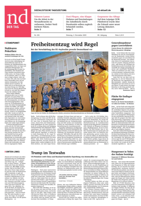 Cover of Neues Deutschland
