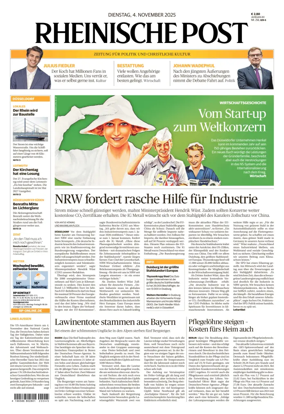 Cover of Rheinische Post – Düsseldorf Mitte/West/Ost/Nord/Süd