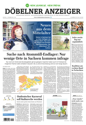 Cover of Sächsische Zeitung (Döbeln)