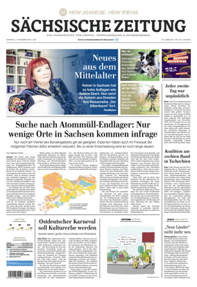 Cover of Sächsische Zeitung  (Freital)