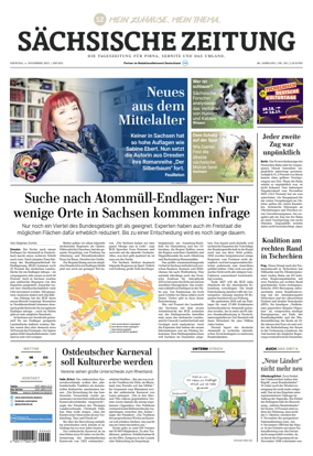 Cover of Sächsische Zeitung (Pirna Sebnitz)