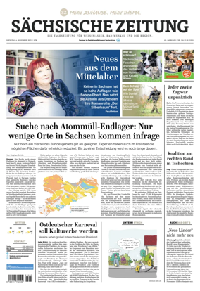 Cover of Sächsische Zeitung (Weißwasser)