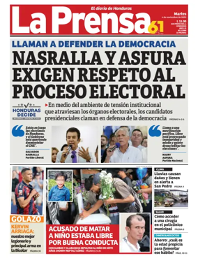 Cover of Diario La Prensa