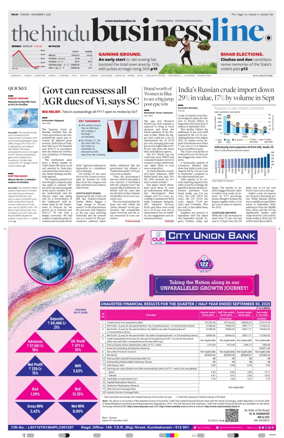 Cover of BusinessLine (Delhi)