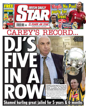 Cover of Irish Daily Star