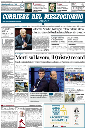 Cover of Corriere del Mezzogiorno (Campania)