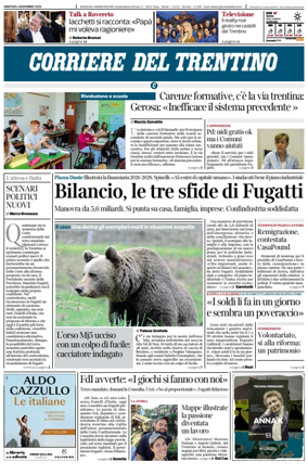 Cover of Corriere del Trentino