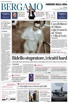 Cover of Corriere della Sera (Bergamo)