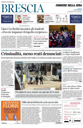 Cover of Corriere della Sera (Brescia)