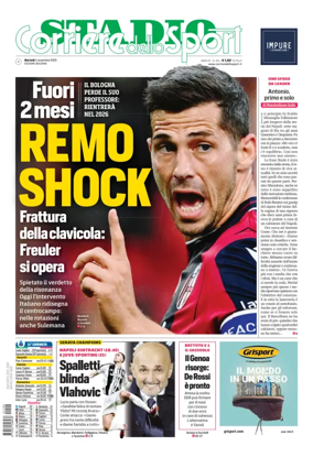 Cover of Corriere dello Sport Stadio (Bologna)