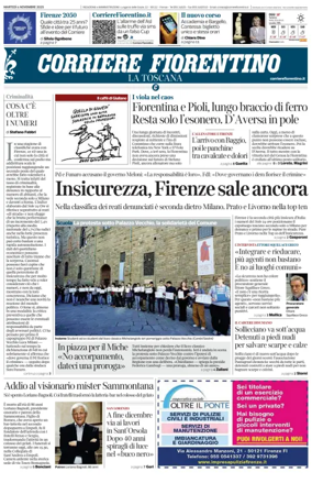 Cover of Corriere Fiorentino