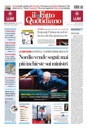 Cover of Il Fatto Quotidiano