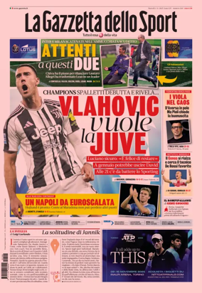 Cover of La Gazzetta dello Sport - Romana