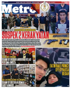 Cover of Harian Metro