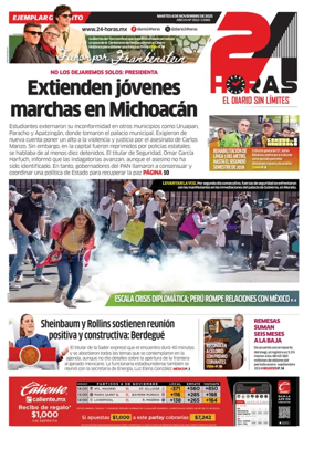 Cover of 24 Horas - El diario sin limites