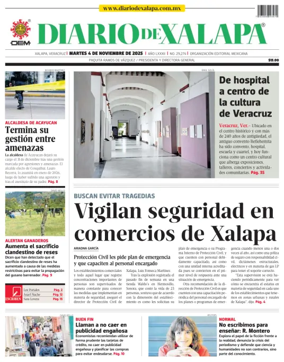Cover of Diario de Xalapa