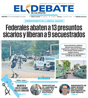 Cover of El Debate de Los Mochis