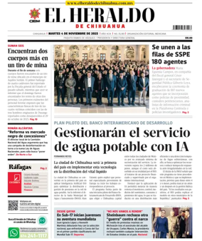 Cover of El Heraldo de Chihuahua