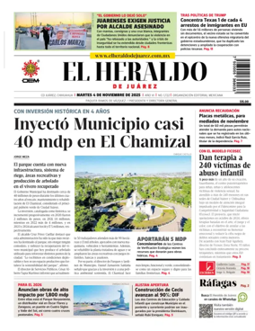 Cover of El Heraldo de Juarez