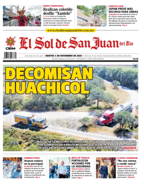 Cover of El Sol de San Juan del Río