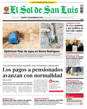 Cover of El Sol de San Luis Potosi