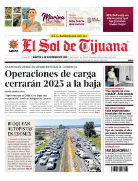 Cover of El Sol de Tijuana