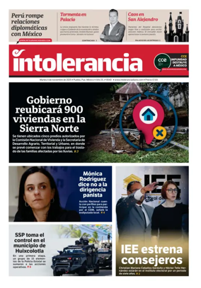 Cover of Intolerancia Diario