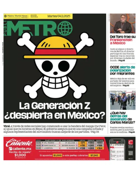 Cover of Publimetro Guadalajara