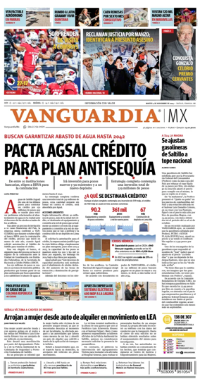 Cover of Vanguardia