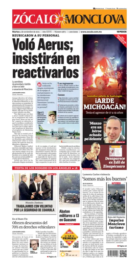 Cover of Zócalo Monclova