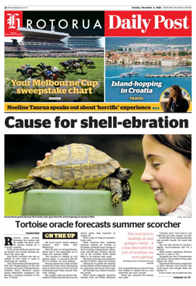 Cover of Rotorua Daily Post