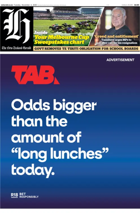 Cover of The New Zealand Herald