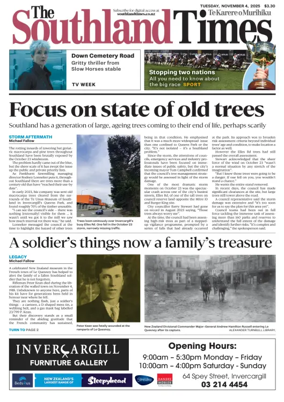 Cover of The Southland Times