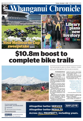 Cover of Wanganui Chronicle