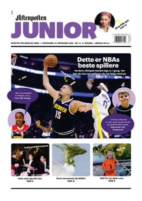 Cover of Aftenposten Junior