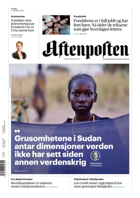 Cover of Aftenposten