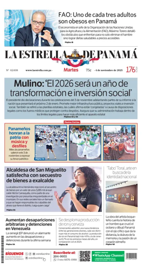 Cover of La Estrella de Panama